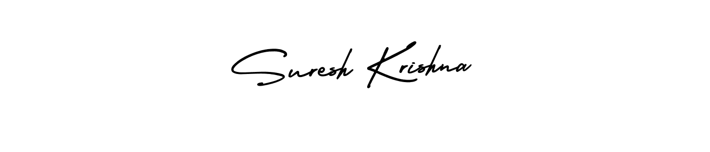 How to Draw Suresh Krishna signature style? AmerikaSignatureDemo-Regular is a latest design signature styles for name Suresh Krishna. Suresh Krishna signature style 3 images and pictures png