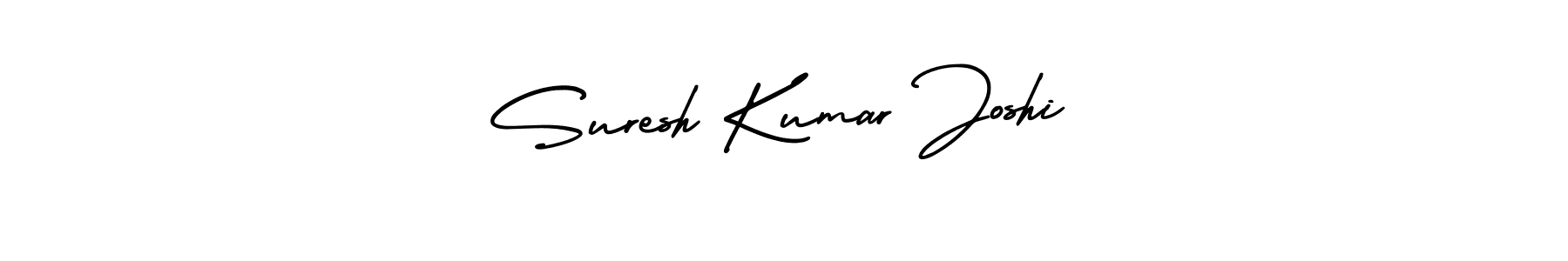 The best way (AmerikaSignatureDemo-Regular) to make a short signature is to pick only two or three words in your name. The name Suresh Kumar Joshi include a total of six letters. For converting this name. Suresh Kumar Joshi signature style 3 images and pictures png