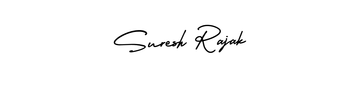 How to Draw Suresh Rajak signature style? AmerikaSignatureDemo-Regular is a latest design signature styles for name Suresh Rajak. Suresh Rajak signature style 3 images and pictures png