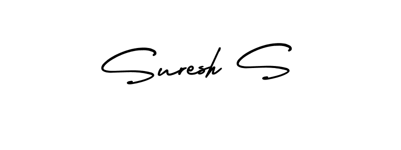 Make a beautiful signature design for name Suresh S. Use this online signature maker to create a handwritten signature for free. Suresh S signature style 3 images and pictures png