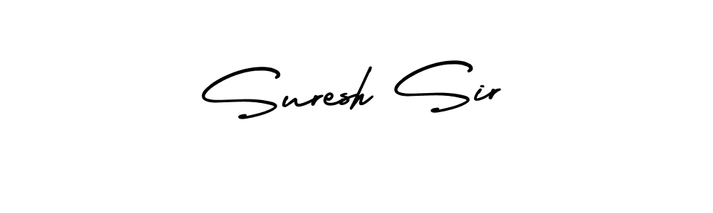 if you are searching for the best signature style for your name Suresh Sir. so please give up your signature search. here we have designed multiple signature styles  using AmerikaSignatureDemo-Regular. Suresh Sir signature style 3 images and pictures png