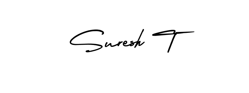 Also You can easily find your signature by using the search form. We will create Suresh T name handwritten signature images for you free of cost using AmerikaSignatureDemo-Regular sign style. Suresh T signature style 3 images and pictures png
