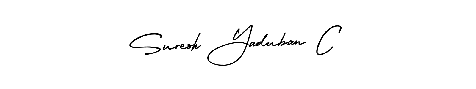 Best and Professional Signature Style for Suresh Yaduban C. AmerikaSignatureDemo-Regular Best Signature Style Collection. Suresh Yaduban C signature style 3 images and pictures png