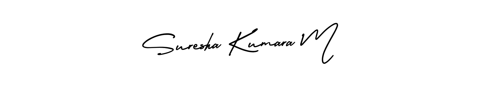 You can use this online signature creator to create a handwritten signature for the name Suresha Kumara M. This is the best online autograph maker. Suresha Kumara M signature style 3 images and pictures png