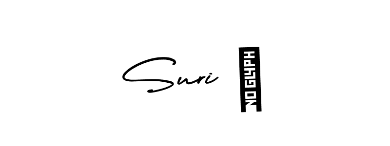 Use a signature maker to create a handwritten signature online. With this signature software, you can design (AmerikaSignatureDemo-Regular) your own signature for name Suri ❤. Suri ❤ signature style 3 images and pictures png