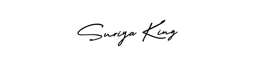 AmerikaSignatureDemo-Regular is a professional signature style that is perfect for those who want to add a touch of class to their signature. It is also a great choice for those who want to make their signature more unique. Get Suriya King name to fancy signature for free. Suriya King signature style 3 images and pictures png
