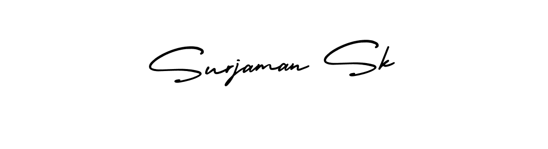 Similarly AmerikaSignatureDemo-Regular is the best handwritten signature design. Signature creator online .You can use it as an online autograph creator for name Surjaman Sk. Surjaman Sk signature style 3 images and pictures png