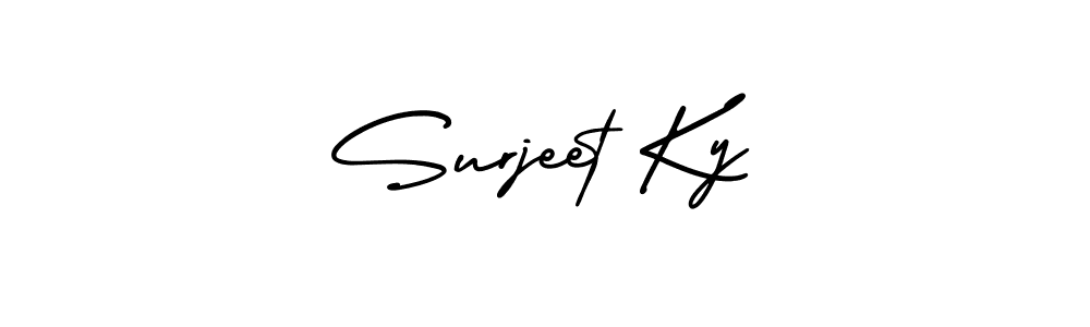 See photos of Surjeet Ky official signature by Spectra . Check more albums & portfolios. Read reviews & check more about AmerikaSignatureDemo-Regular font. Surjeet Ky signature style 3 images and pictures png