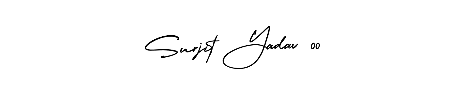 AmerikaSignatureDemo-Regular is a professional signature style that is perfect for those who want to add a touch of class to their signature. It is also a great choice for those who want to make their signature more unique. Get Surjit Yadav 00 name to fancy signature for free. Surjit Yadav 00 signature style 3 images and pictures png