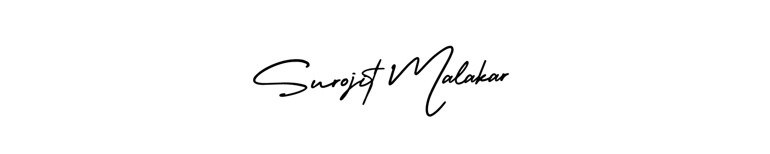 Check out images of Autograph of Surojit Malakar name. Actor Surojit Malakar Signature Style. AmerikaSignatureDemo-Regular is a professional sign style online. Surojit Malakar signature style 3 images and pictures png