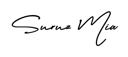 Make a short Suruz Mia signature style. Manage your documents anywhere anytime using AmerikaSignatureDemo-Regular. Create and add eSignatures, submit forms, share and send files easily. Suruz Mia signature style 3 images and pictures png