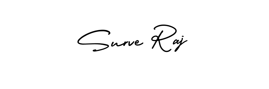 Also You can easily find your signature by using the search form. We will create Surve Raj name handwritten signature images for you free of cost using AmerikaSignatureDemo-Regular sign style. Surve Raj signature style 3 images and pictures png
