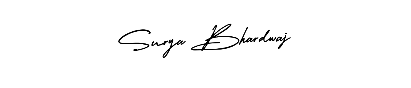 Also You can easily find your signature by using the search form. We will create Surya Bhardwaj name handwritten signature images for you free of cost using AmerikaSignatureDemo-Regular sign style. Surya Bhardwaj signature style 3 images and pictures png