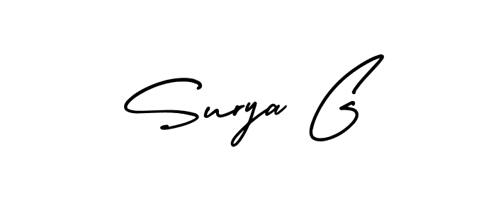 Similarly AmerikaSignatureDemo-Regular is the best handwritten signature design. Signature creator online .You can use it as an online autograph creator for name Surya G. Surya G signature style 3 images and pictures png