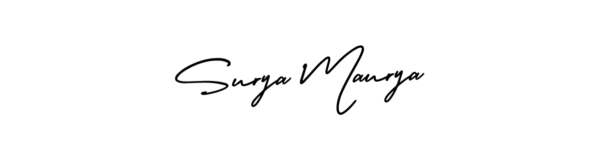 Once you've used our free online signature maker to create your best signature AmerikaSignatureDemo-Regular style, it's time to enjoy all of the benefits that Surya Maurya name signing documents. Surya Maurya signature style 3 images and pictures png