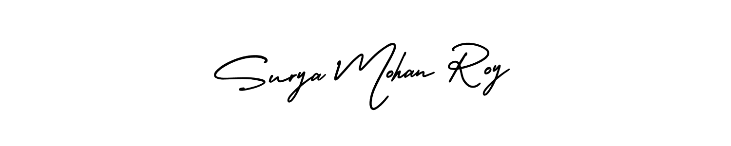 How to make Surya Mohan Roy signature? AmerikaSignatureDemo-Regular is a professional autograph style. Create handwritten signature for Surya Mohan Roy name. Surya Mohan Roy signature style 3 images and pictures png