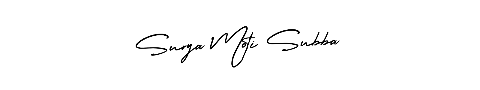 Also You can easily find your signature by using the search form. We will create Surya Moti Subba name handwritten signature images for you free of cost using AmerikaSignatureDemo-Regular sign style. Surya Moti Subba signature style 3 images and pictures png