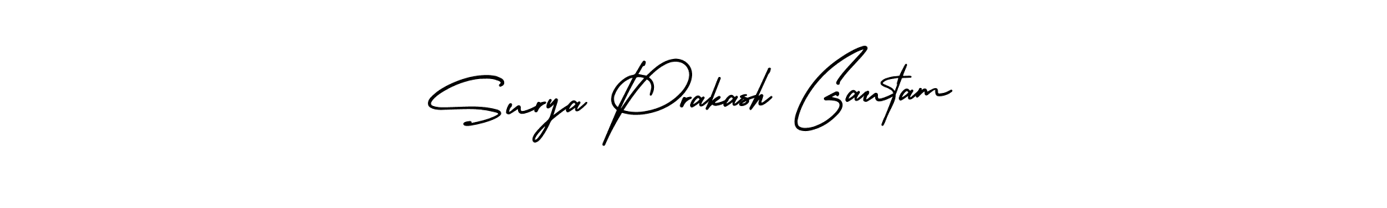 Check out images of Autograph of Surya Prakash Gautam name. Actor Surya Prakash Gautam Signature Style. AmerikaSignatureDemo-Regular is a professional sign style online. Surya Prakash Gautam signature style 3 images and pictures png