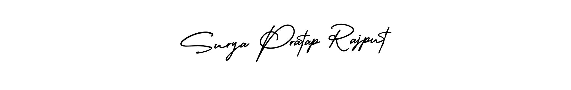 AmerikaSignatureDemo-Regular is a professional signature style that is perfect for those who want to add a touch of class to their signature. It is also a great choice for those who want to make their signature more unique. Get Surya Pratap Rajput name to fancy signature for free. Surya Pratap Rajput signature style 3 images and pictures png