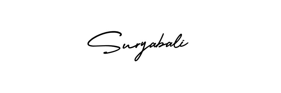 Create a beautiful signature design for name Suryabali. With this signature (AmerikaSignatureDemo-Regular) fonts, you can make a handwritten signature for free. Suryabali signature style 3 images and pictures png