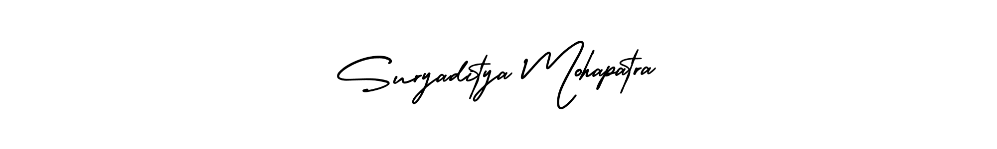 Design your own signature with our free online signature maker. With this signature software, you can create a handwritten (AmerikaSignatureDemo-Regular) signature for name Suryaditya Mohapatra. Suryaditya Mohapatra signature style 3 images and pictures png