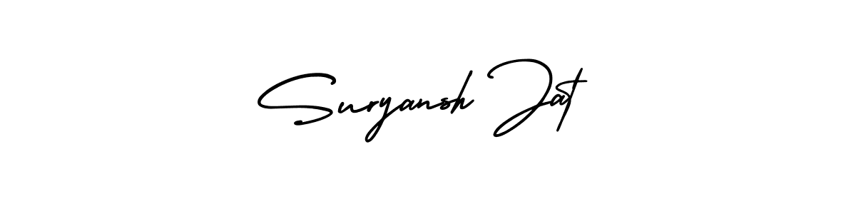 Also we have Suryansh Jat name is the best signature style. Create professional handwritten signature collection using AmerikaSignatureDemo-Regular autograph style. Suryansh Jat signature style 3 images and pictures png