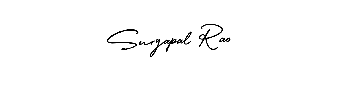 This is the best signature style for the Suryapal Rao name. Also you like these signature font (AmerikaSignatureDemo-Regular). Mix name signature. Suryapal Rao signature style 3 images and pictures png