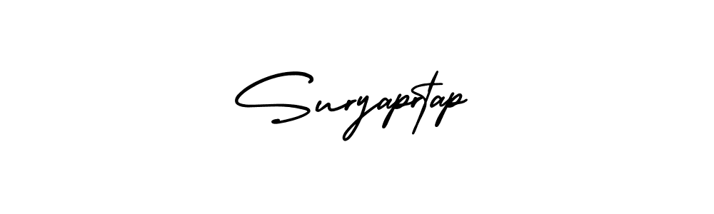 Create a beautiful signature design for name Suryaprtap. With this signature (AmerikaSignatureDemo-Regular) fonts, you can make a handwritten signature for free. Suryaprtap signature style 3 images and pictures png