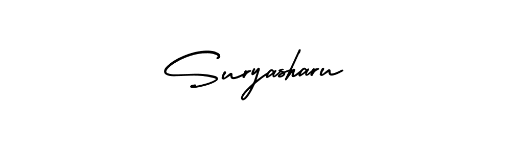 Make a beautiful signature design for name Suryasharu. Use this online signature maker to create a handwritten signature for free. Suryasharu signature style 3 images and pictures png