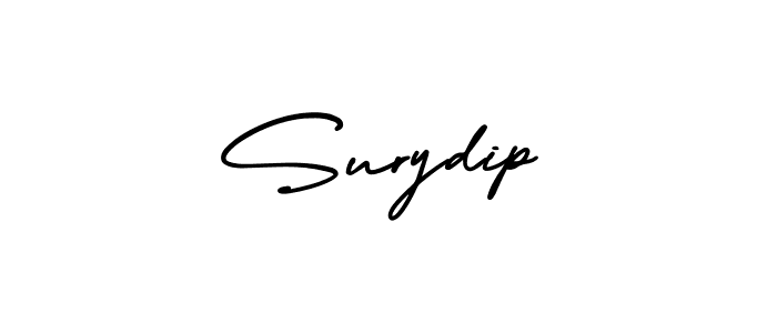 Surydip stylish signature style. Best Handwritten Sign (AmerikaSignatureDemo-Regular) for my name. Handwritten Signature Collection Ideas for my name Surydip. Surydip signature style 3 images and pictures png