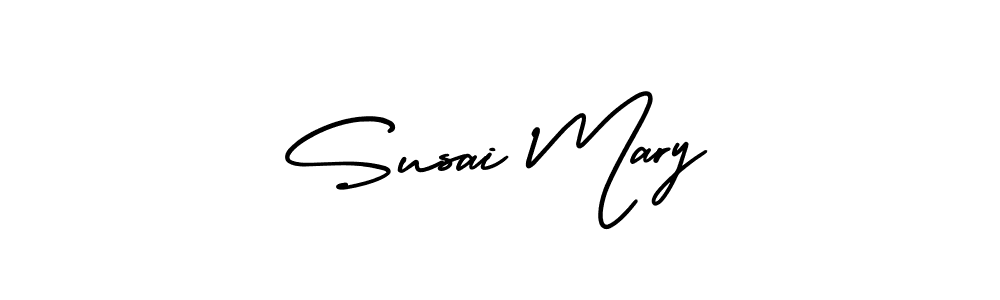 Make a short Susai Mary signature style. Manage your documents anywhere anytime using AmerikaSignatureDemo-Regular. Create and add eSignatures, submit forms, share and send files easily. Susai Mary signature style 3 images and pictures png