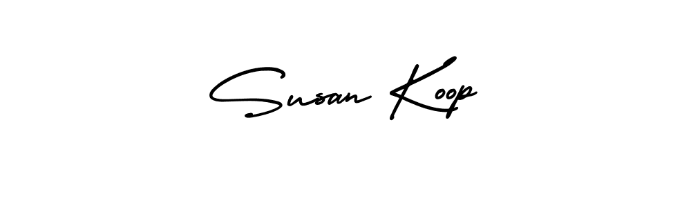 How to make Susan Koop signature? AmerikaSignatureDemo-Regular is a professional autograph style. Create handwritten signature for Susan Koop name. Susan Koop signature style 3 images and pictures png