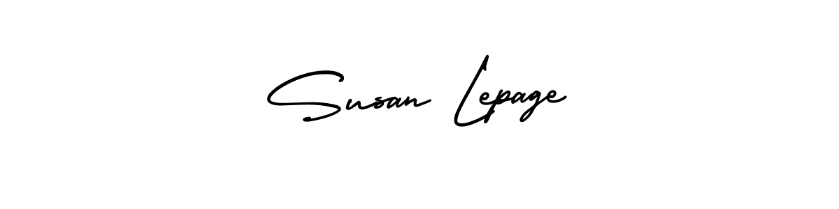 Create a beautiful signature design for name Susan Lepage. With this signature (AmerikaSignatureDemo-Regular) fonts, you can make a handwritten signature for free. Susan Lepage signature style 3 images and pictures png