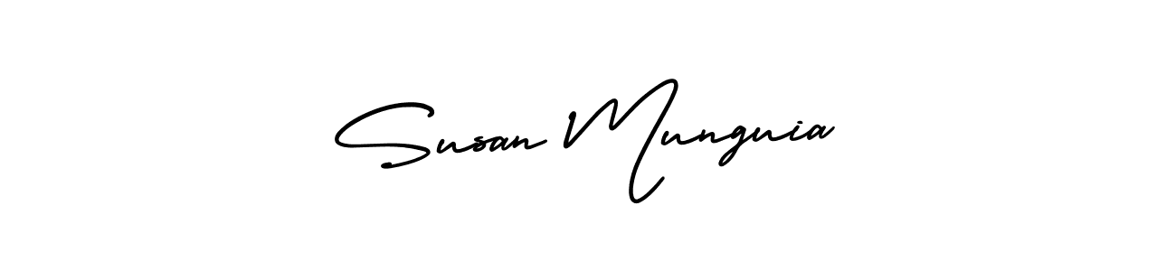 Also we have Susan Munguia name is the best signature style. Create professional handwritten signature collection using AmerikaSignatureDemo-Regular autograph style. Susan Munguia signature style 3 images and pictures png