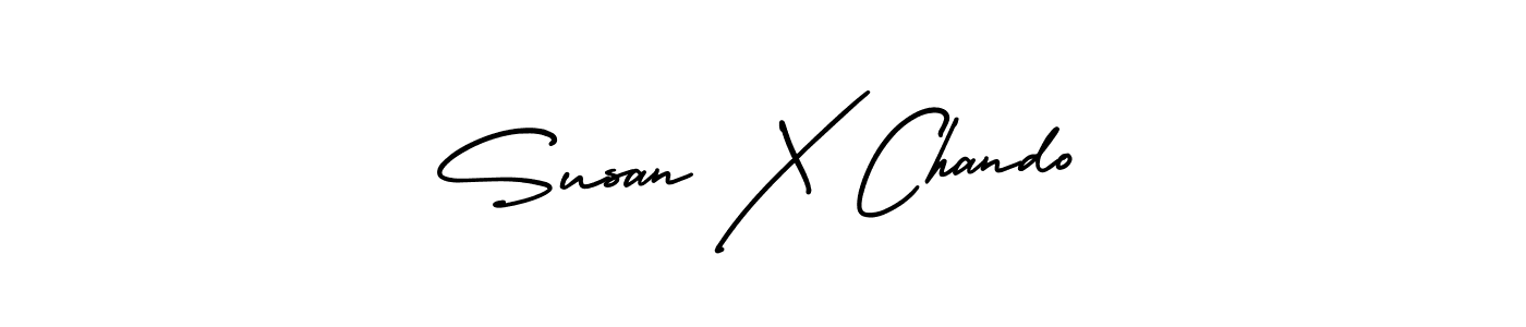 Make a beautiful signature design for name Susan X Chando. Use this online signature maker to create a handwritten signature for free. Susan X Chando signature style 3 images and pictures png