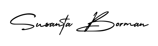 Make a beautiful signature design for name Susanta Borman. Use this online signature maker to create a handwritten signature for free. Susanta Borman signature style 3 images and pictures png