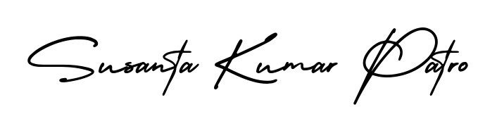 Download transparent PNG signature for name Susanta Kumar Patro styled with AmerikaSignatureDemo-Regular font. Ready to paste directly into PDF and Word agreements. Susanta Kumar Patro signature style 3 images and pictures png