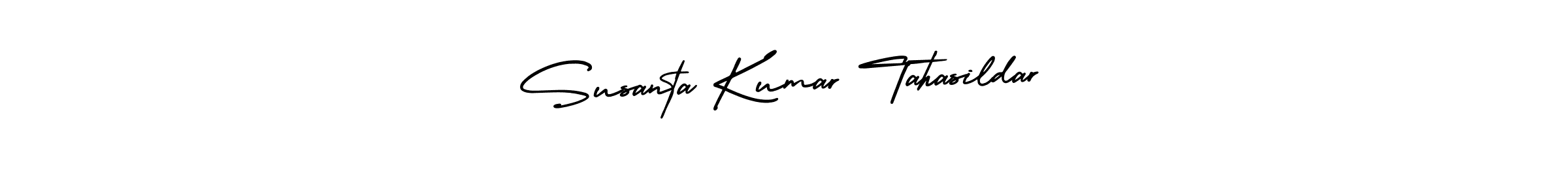 It looks lik you need a new signature style for name Susanta Kumar Tahasildar. Design unique handwritten (AmerikaSignatureDemo-Regular) signature with our free signature maker in just a few clicks. Susanta Kumar Tahasildar signature style 3 images and pictures png