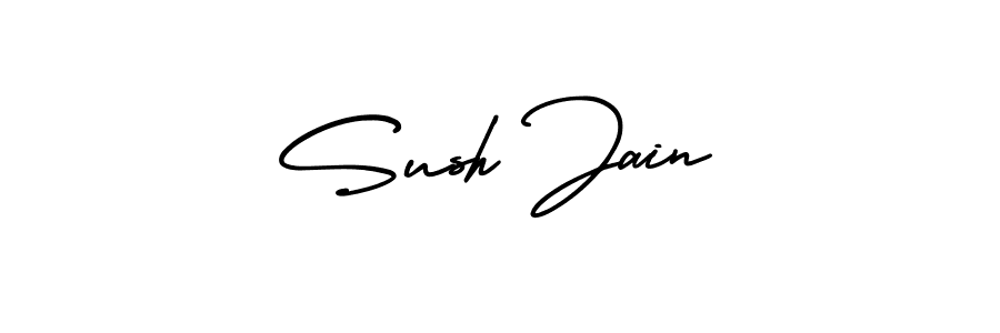 Make a beautiful signature design for name Sush Jain. Use this online signature maker to create a handwritten signature for free. Sush Jain signature style 3 images and pictures png