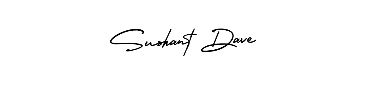 It looks lik you need a new signature style for name Sushant Dave. Design unique handwritten (AmerikaSignatureDemo-Regular) signature with our free signature maker in just a few clicks. Sushant Dave signature style 3 images and pictures png