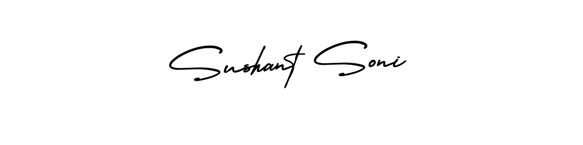 Best and Professional Signature Style for Sushant Soni. AmerikaSignatureDemo-Regular Best Signature Style Collection. Sushant Soni signature style 3 images and pictures png