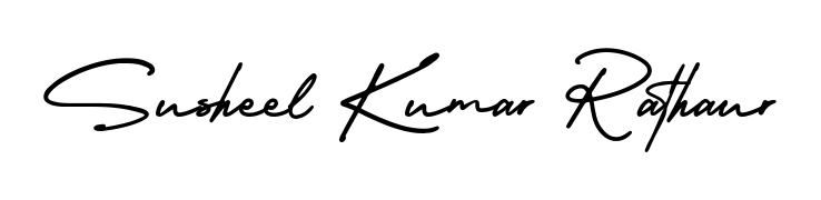Discover the perfect balance of readability and style for Susheel Kumar Rathaur with AmerikaSignatureDemo-Regular font. Create your dream signature today. Susheel Kumar Rathaur signature style 3 images and pictures png