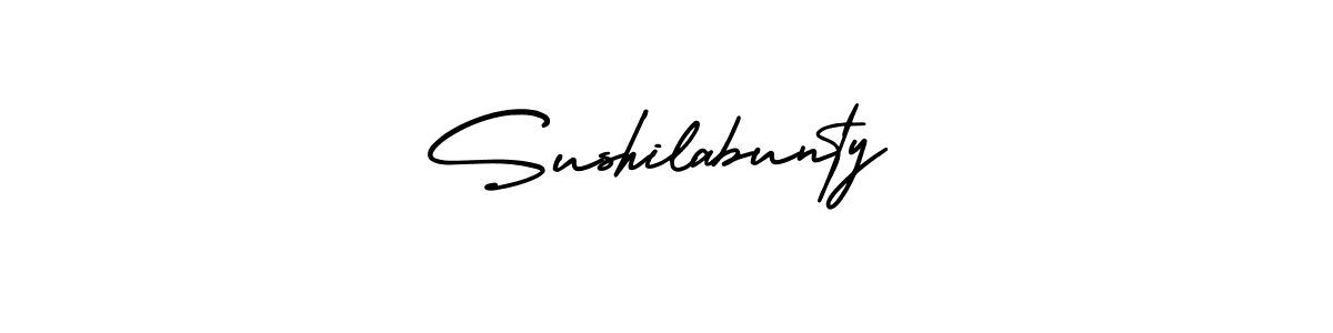 Once you've used our free online signature maker to create your best signature AmerikaSignatureDemo-Regular style, it's time to enjoy all of the benefits that Sushilabunty name signing documents. Sushilabunty signature style 3 images and pictures png