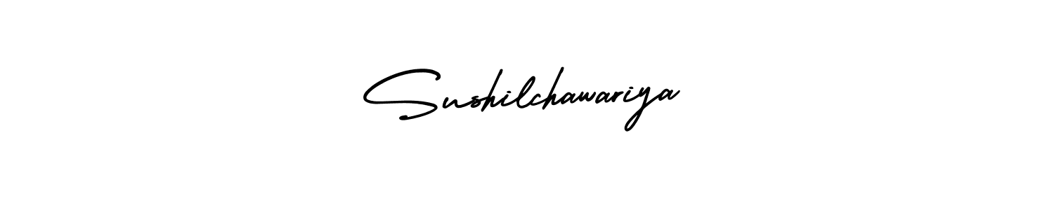 Use a signature maker to create a handwritten signature online. With this signature software, you can design (AmerikaSignatureDemo-Regular) your own signature for name Sushilchawariya. Sushilchawariya signature style 3 images and pictures png