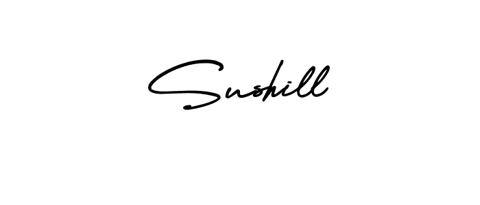 if you are searching for the best signature style for your name Sushill. so please give up your signature search. here we have designed multiple signature styles  using AmerikaSignatureDemo-Regular. Sushill signature style 3 images and pictures png