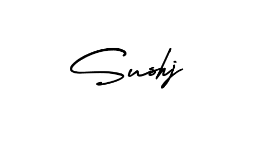 Also You can easily find your signature by using the search form. We will create Sushj name handwritten signature images for you free of cost using AmerikaSignatureDemo-Regular sign style. Sushj signature style 3 images and pictures png