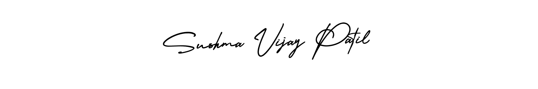 Design your own signature with our free online signature maker. With this signature software, you can create a handwritten (AmerikaSignatureDemo-Regular) signature for name Sushma Vijay Patil. Sushma Vijay Patil signature style 3 images and pictures png