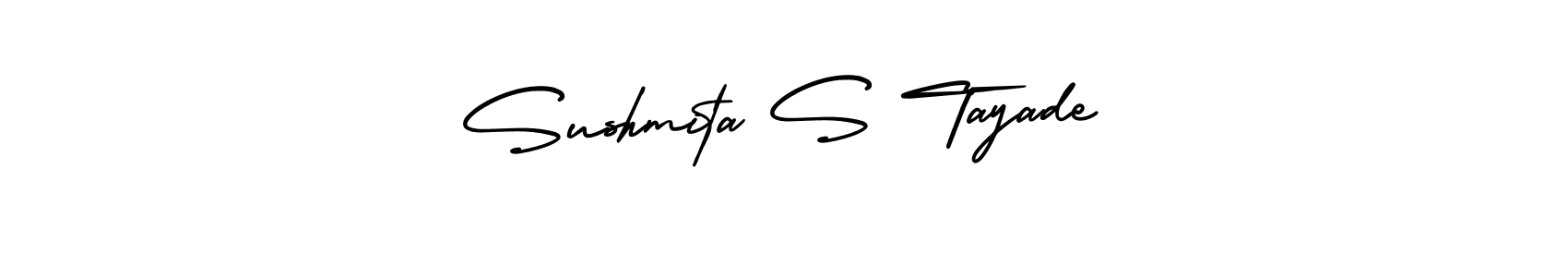 You can use this online signature creator to create a handwritten signature for the name Sushmita S Tayade. This is the best online autograph maker. Sushmita S Tayade signature style 3 images and pictures png