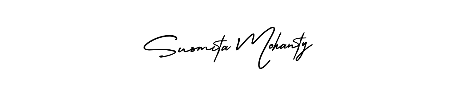 Make a beautiful signature design for name Susmita Mohanty. Use this online signature maker to create a handwritten signature for free. Susmita Mohanty signature style 3 images and pictures png