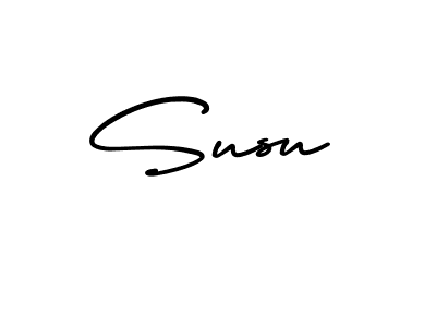 Design your own signature with our free online signature maker. With this signature software, you can create a handwritten (AmerikaSignatureDemo-Regular) signature for name Susu. Susu signature style 3 images and pictures png